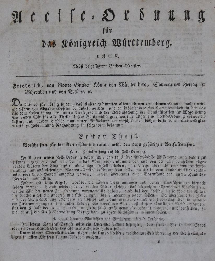 Große Abbildung Nr.1: 129-1678 Sammlung: (Deutschland, Württemberg)