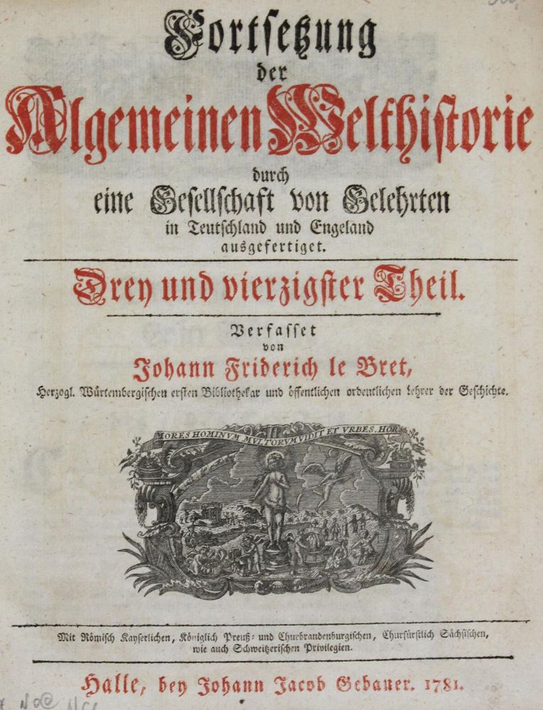 Große Abbildung Nr.2: 129-1709 Le Bret,J.F.: (Italien)