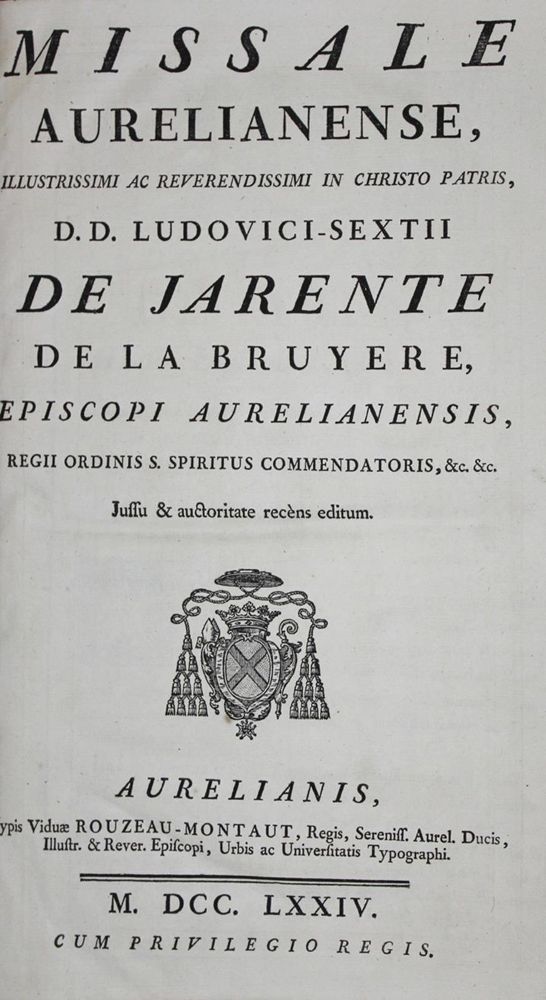 Große Abbildung Nr.1: 129-171 Missale aurelianense,: (Alte Drucke, Handschriften und Theologie)