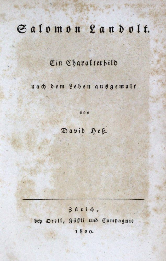 Große Abbildung Nr.1: 129-1737 Hess,D.: (Schweiz, Landolt)