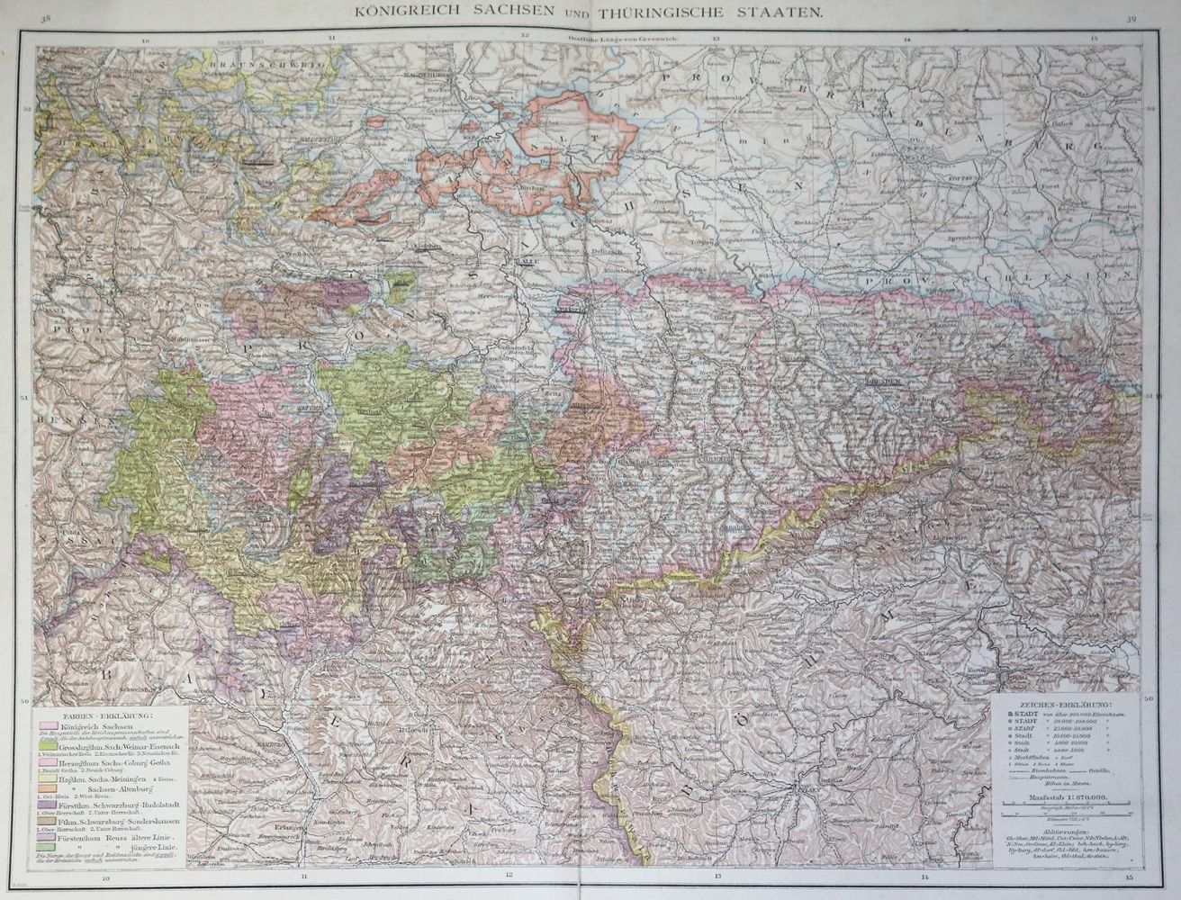Große Abbildung Nr.1: 129-1751 Handtke,F.: (Verschiedene Länder - Geschichte, Atlanten)