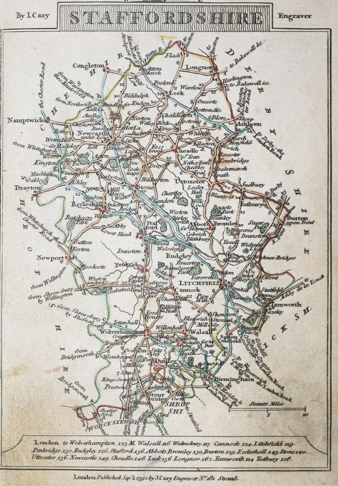 Große Abbildung Nr.1: 129-1854 Cary,J.: (Verschiedene Länder - Geschichte, Grossbritannien)
