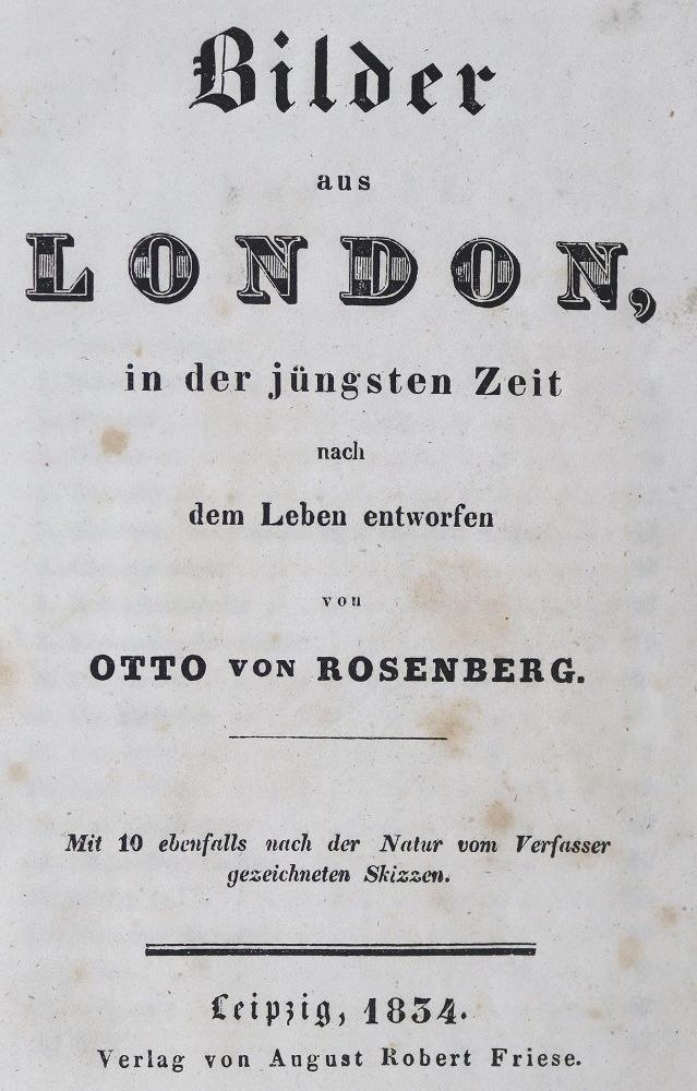 Große Abbildung Nr.2: 129-1858 Rosenberg,O.v.: (Verschiedene Länder - Geschichte, Grossbritannien)