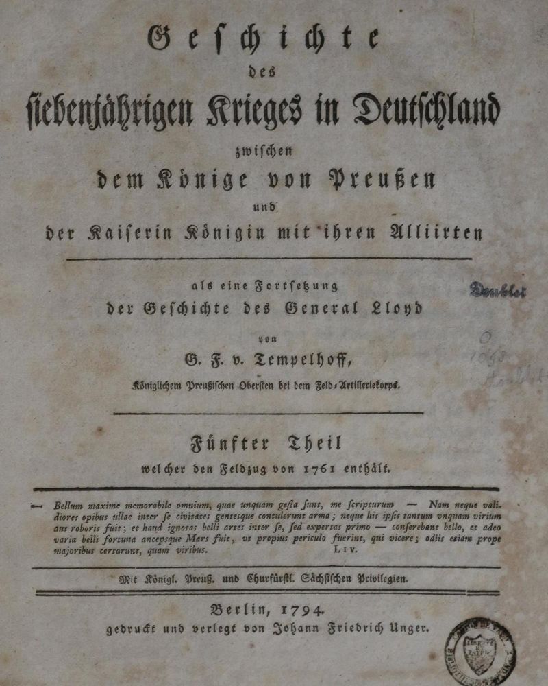 Große Abbildung Nr.1: 129-1864 Krünitz,J.G.: (Verschiedene Länder - Geschichte, Kartographie)