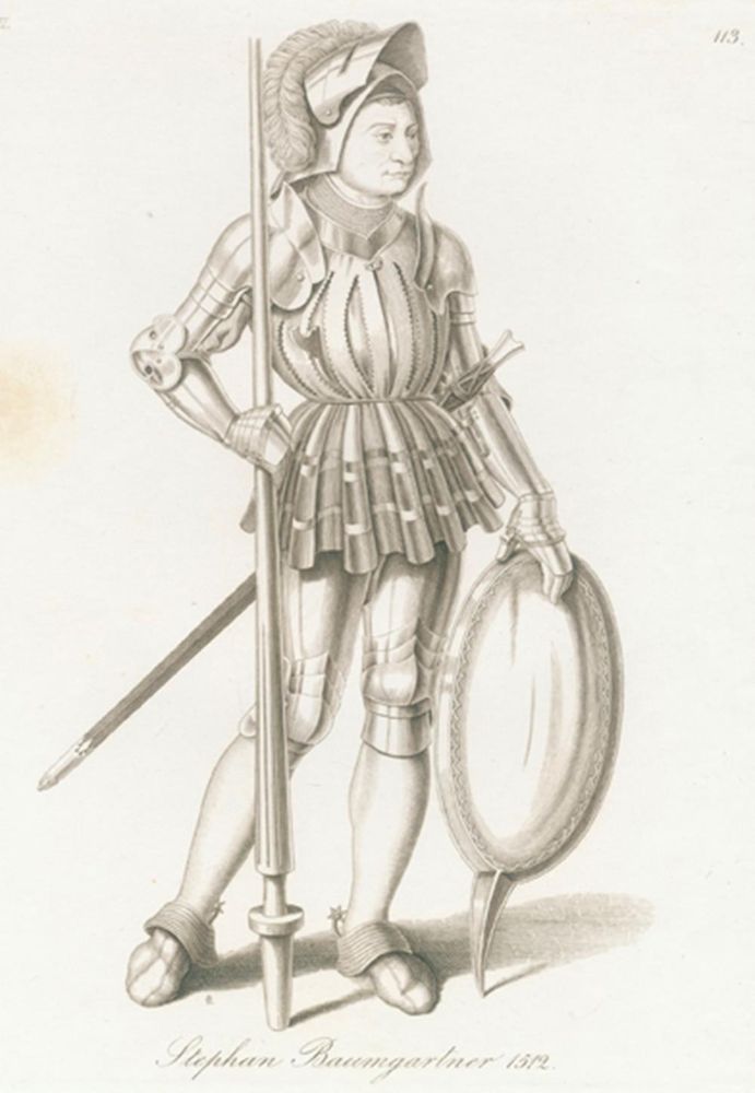 Große Abbildung Nr.2: 129-1873 Hefner-Alteneck,J.H.v.: (Verschiedene Länder - Geschichte, Mittelalter, Mode und Trachten)