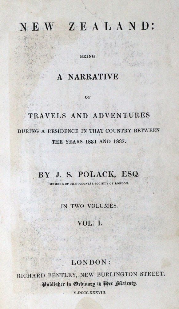 Große Abbildung Nr.2: 129-1880 Polack,J.S.: (Verschiedene Länder - Geschichte, Neuseeland)