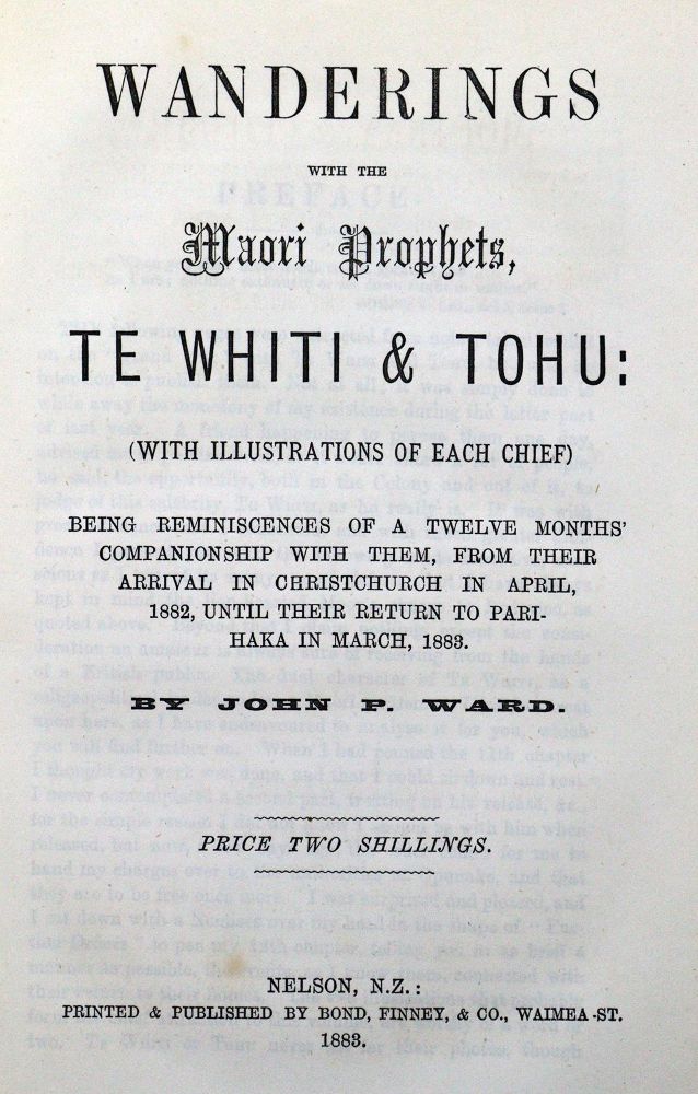 Große Abbildung Nr.1: 129-1881 Ward,J.P.: (Verschiedene Länder - Geschichte, Neuseeland)