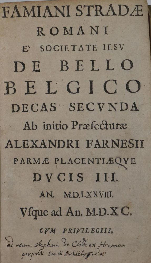 Große Abbildung Nr.1: 129-1883 Strada,F.: (Verschiedene Länder - Geschichte, Niederlande)