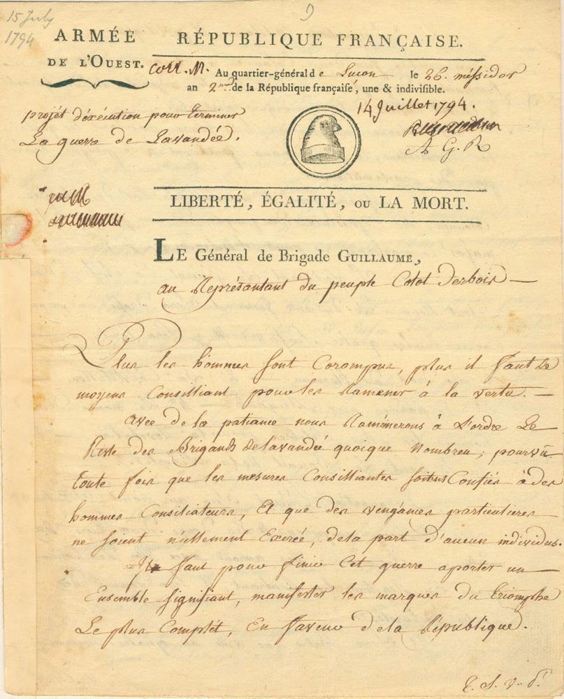 Große Abbildung Nr.1: 129-1924 Guillaume, Joseph,: (Autographen)