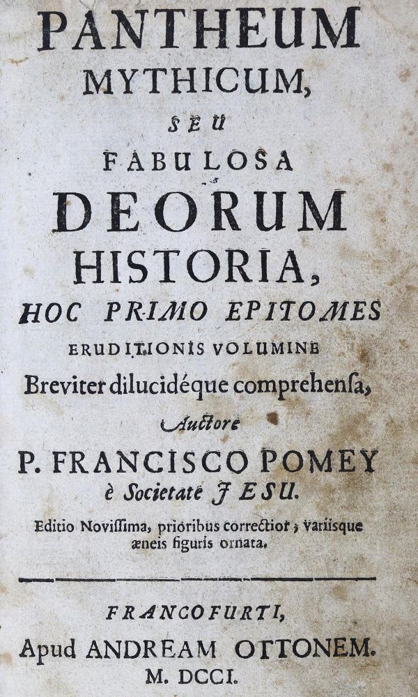 Große Abbildung Nr.1: 129-193 Pomey,F.: (Alte Drucke, Handschriften und Theologie)