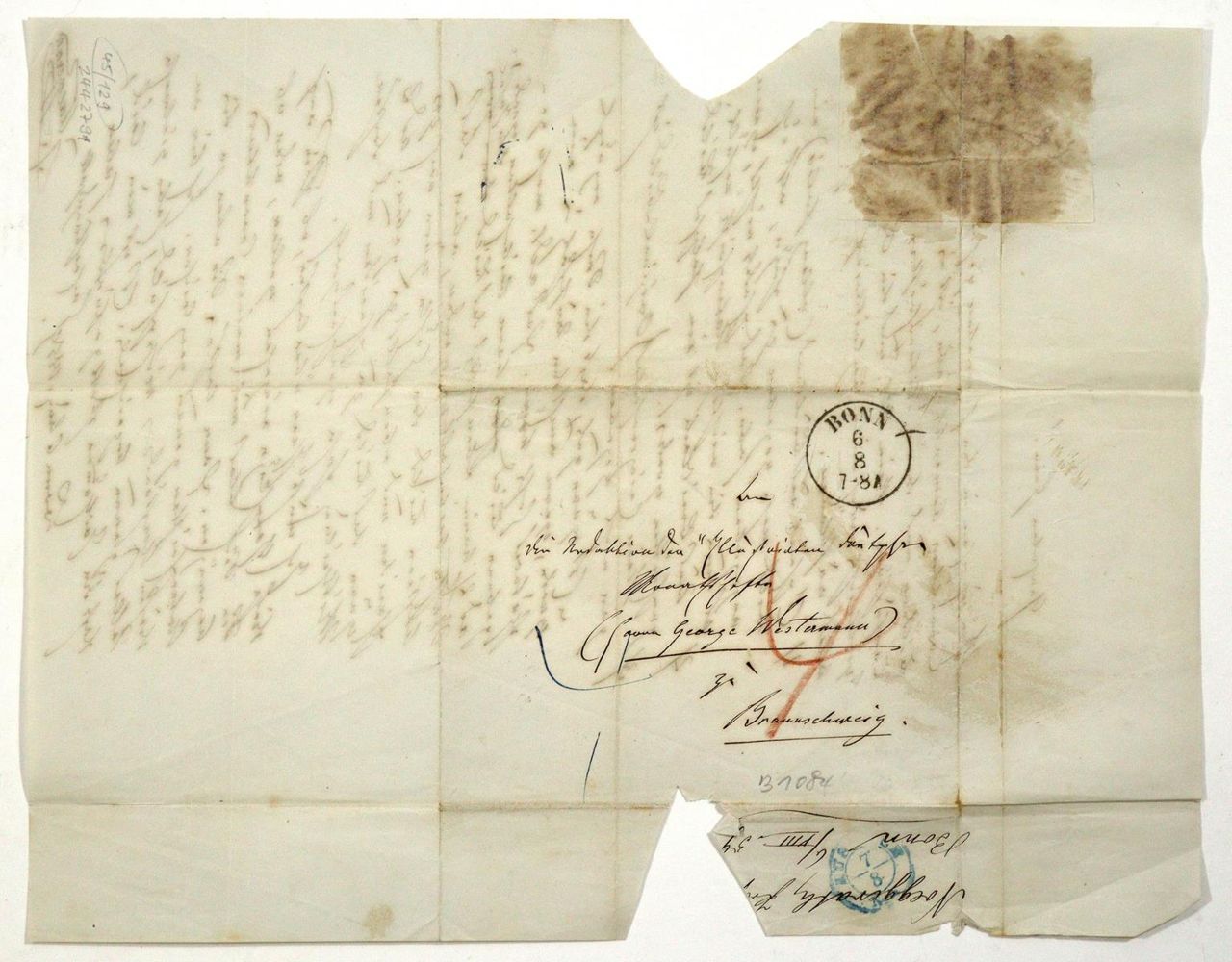 Große Abbildung Nr.2: 129-1936 Nöggerath, Johann Jacob,: (Autographen)