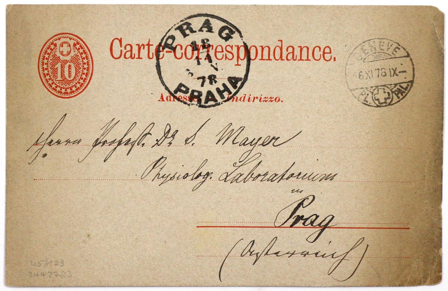 Große Abbildung Nr.1: 129-1938 Schiff, Josef Moritz,: (Autographen)