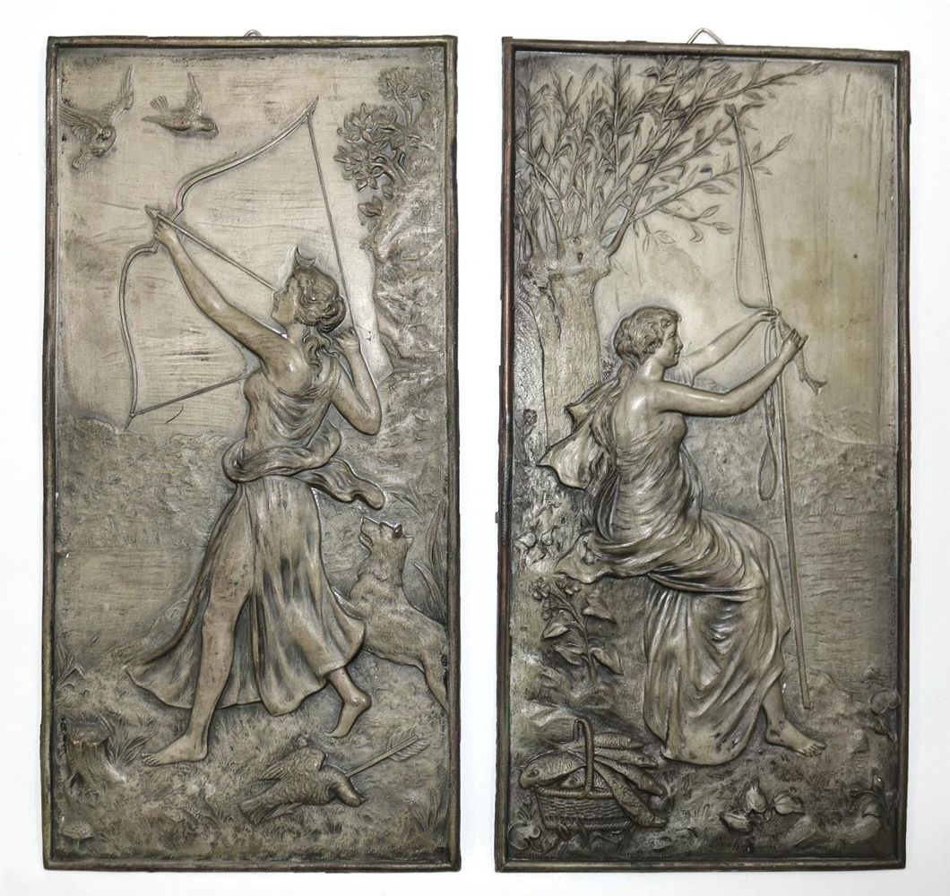 Große Abbildung Nr.1: 129-1963 Jugendstilsammlung Kayserzinn,: (Varia, Jugendstil, Zinn)