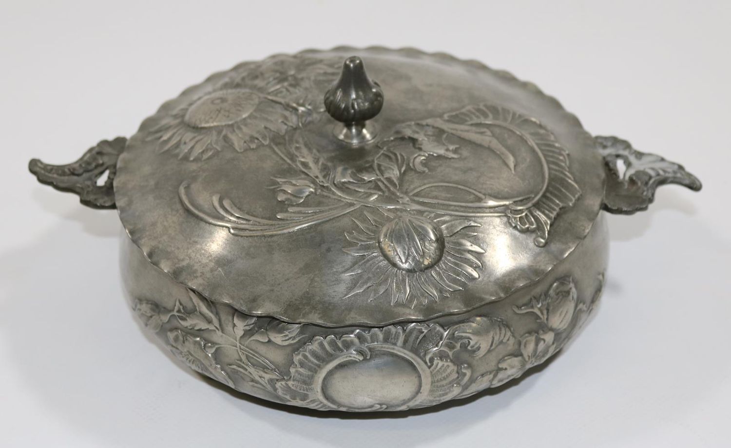 Große Abbildung Nr.3: 129-1963 Jugendstilsammlung Kayserzinn,: (Varia, Jugendstil, Zinn)