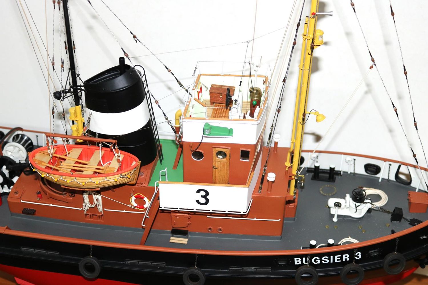 Große Abbildung Nr.2: 129-2012 Hafenschlepper Bugsier 3.: (Varia, Seewesen)