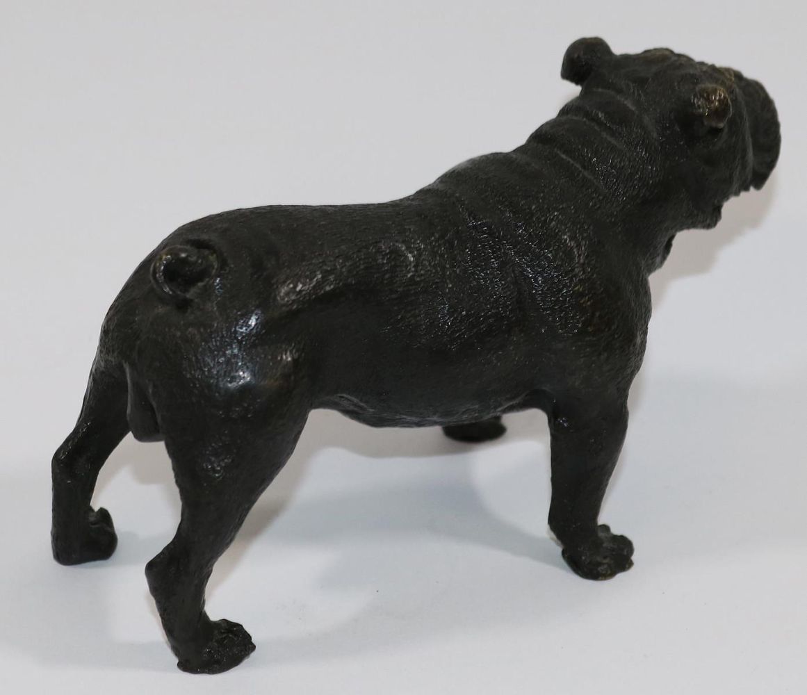 Große Abbildung Nr.2: 129-2019 Französische Bulldogge.: (Varia, Skulpturen - Plastiken)