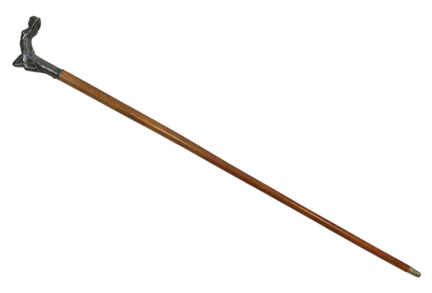Große Abbildung Nr.1: 129-2027 WMF Art Nouveau Spazierstock: (Varia, Spazioerstock, Art Deco)