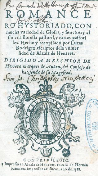Große Abbildung Nr.2: 129-204 Rodriguez,L.: (Alte Drucke, Handschriften und Theologie)