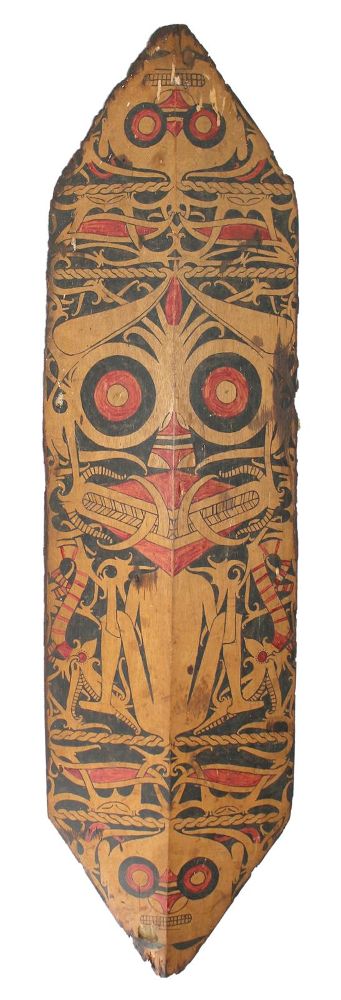 Große Abbildung Nr.1: 129-2049 Dayak Indonesien.: (Afrika, Sammlung Wolfgang Nerlich, Schilde)