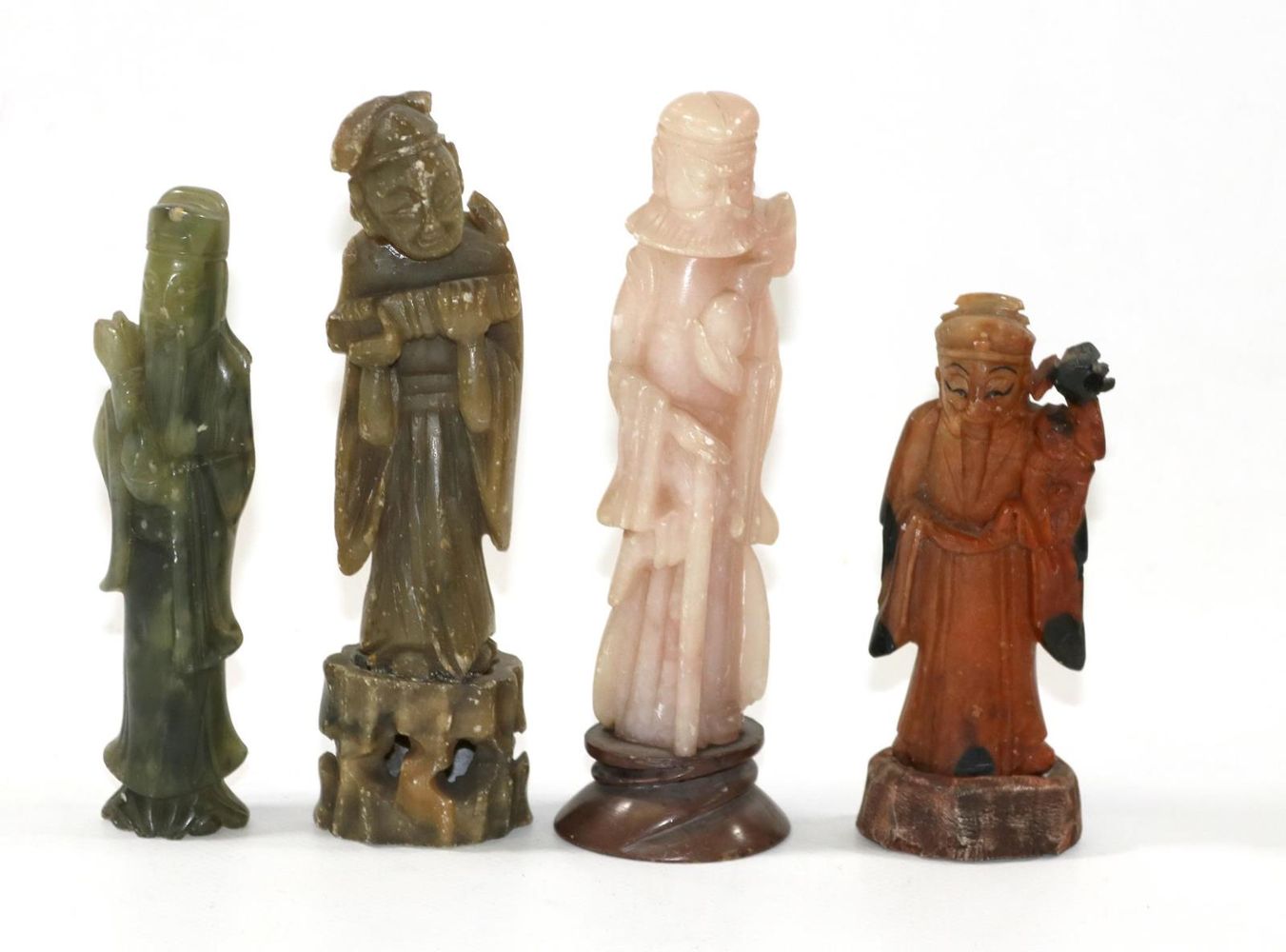 Große Abbildung Nr.2: 129-2083 Shou-Lou u.a.: (Asiatika, Skulpturen - Plastiken)