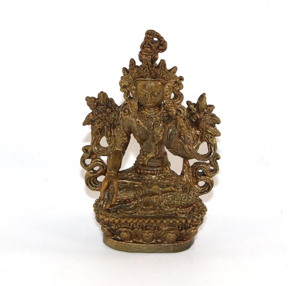 Große Abbildung Nr.1: 129-2086 Tara Bronze.: (Asiatika, Skulpturen - Plastiken)