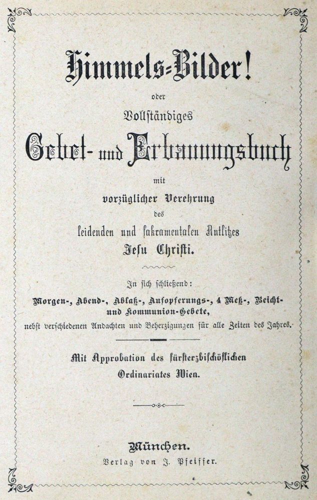 Große Abbildung Nr.1: 129-210 Sammlung: (Alte Drucke, Handschriften und Theologie)