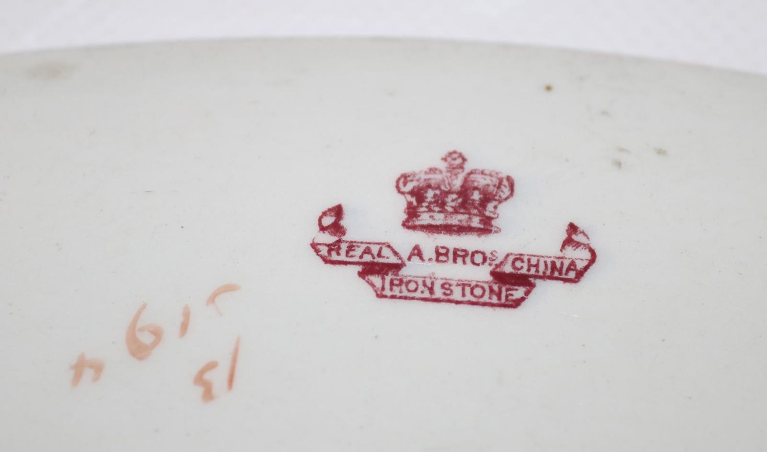 Große Abbildung Nr.2: 129-2129 China Ironstone: (Porzellan u. Keramik)