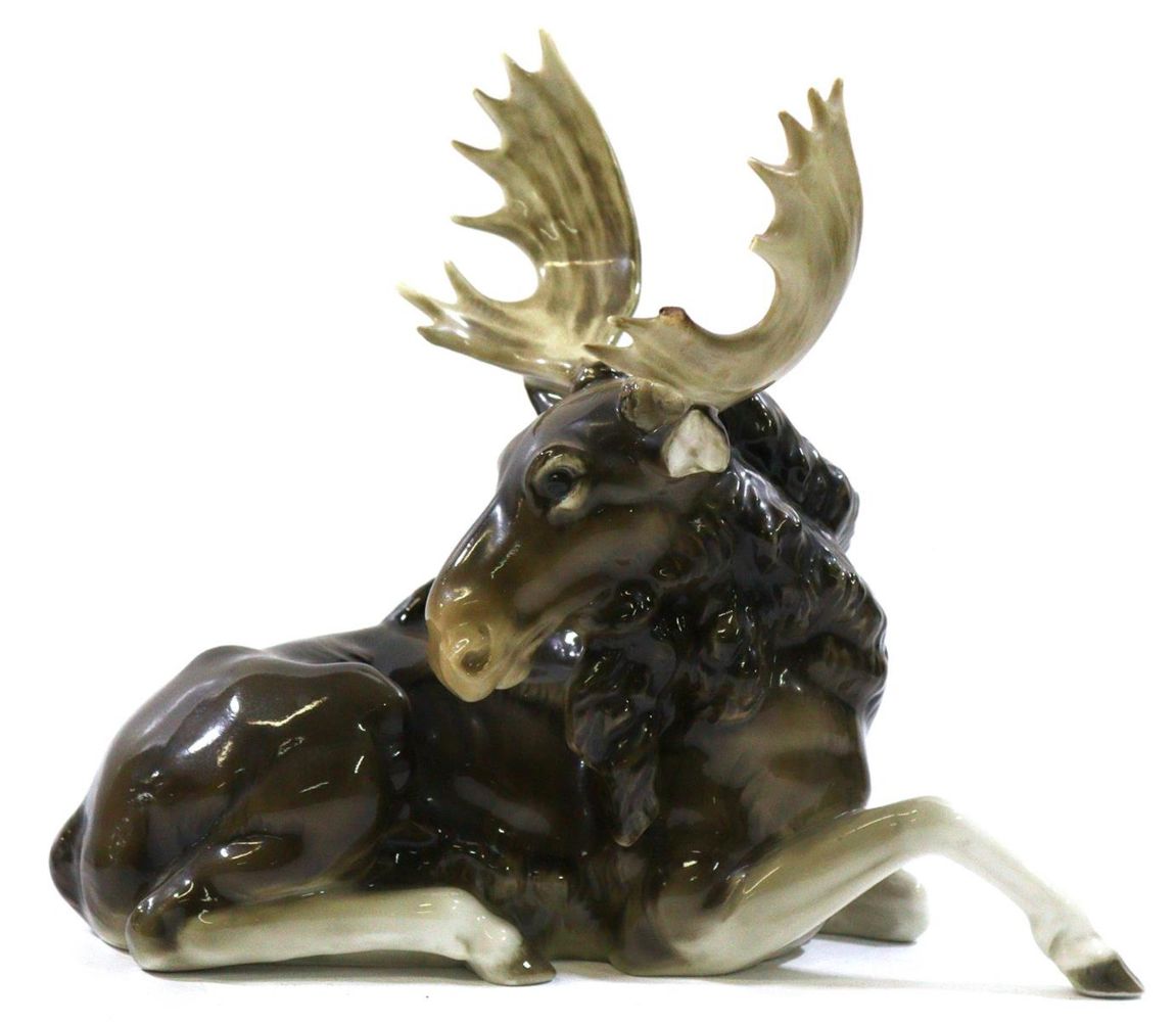 Große Abbildung Nr.4: 129-2142 Tierfiguren.: (Porzellan u. Keramik)