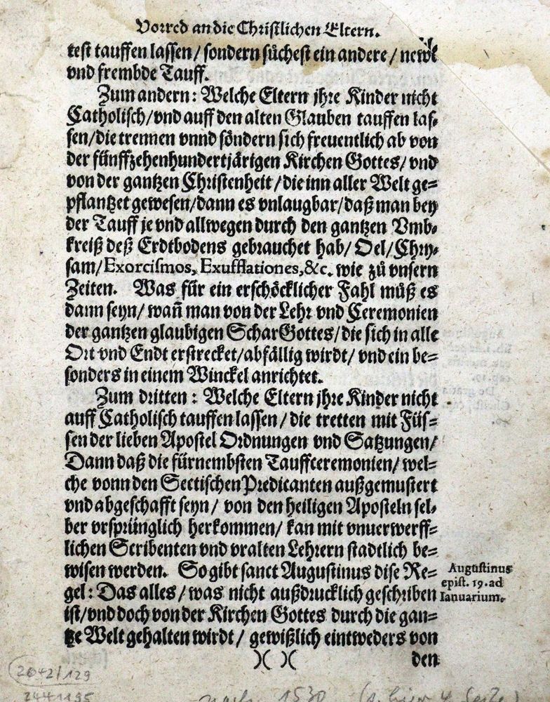 Große Abbildung Nr.1: 129-216 (Scherer,G.: (Alte Drucke, Handschriften und Theologie)