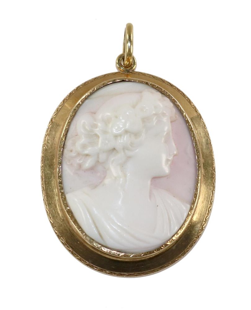 Große Abbildung Nr.1: 129-2199 Flora: (Schmuck, Anhänger, Gemmen und Kameen)