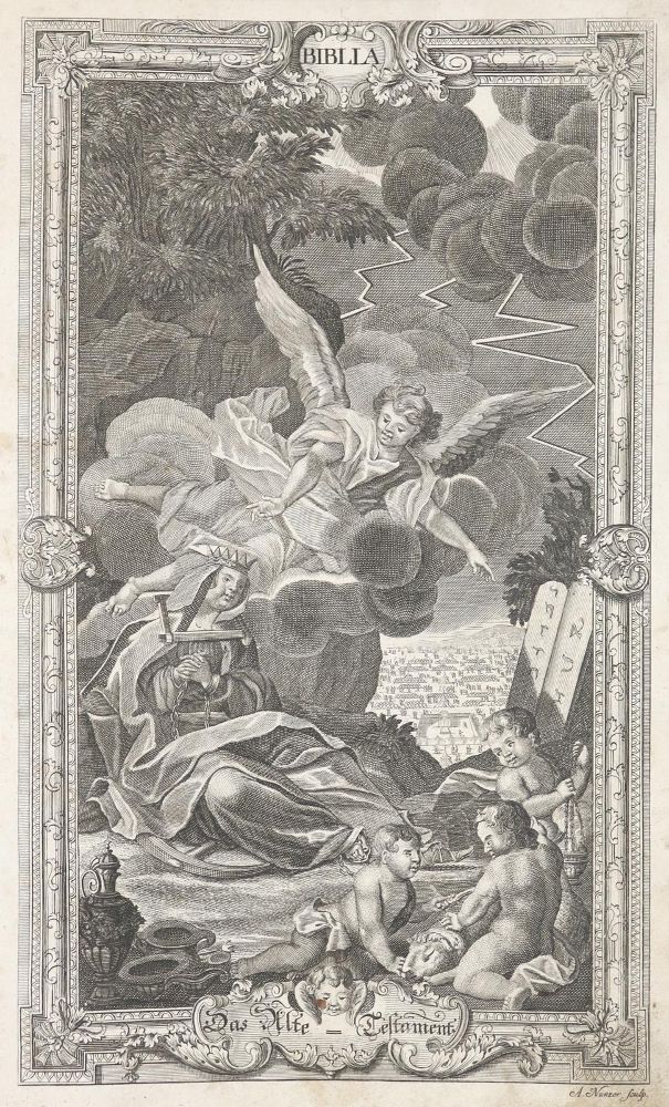 Große Abbildung Nr.1: 129-22 Biblia germanica.: (Bibeln)