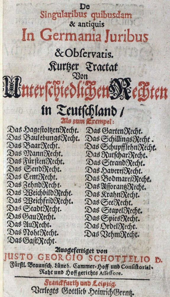 Große Abbildung Nr.2: 129-221 Schottelius,J.G.: (Alte Drucke, Handschriften und Theologie)