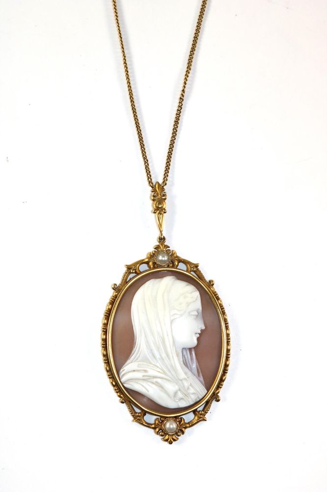 Große Abbildung Nr.1: 129-2227 Madonna.: (Schmuck, Anhänger, Gemmen und Kameen)