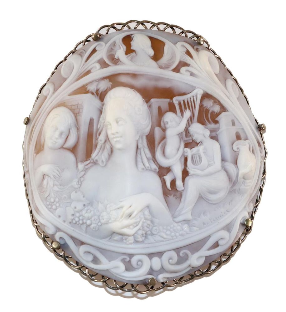 Große Abbildung Nr.1: 129-2241 Prachtanhänger: (Schmuck, Anhänger, Gemmen und Kameen)