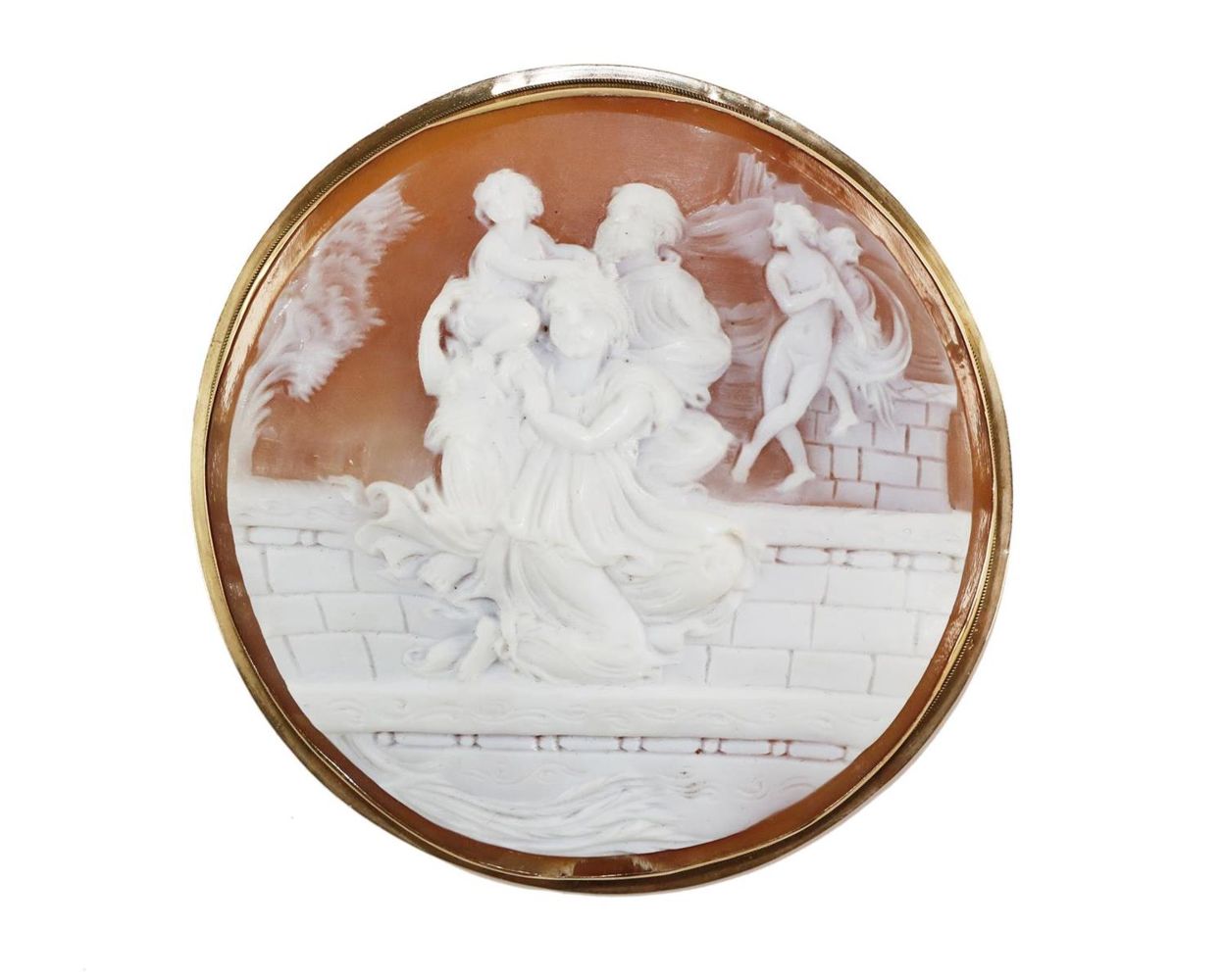 Große Abbildung Nr.1: 129-2246 Prachtgemme: (Schmuck, Anhänger, Gemmen und Kameen)