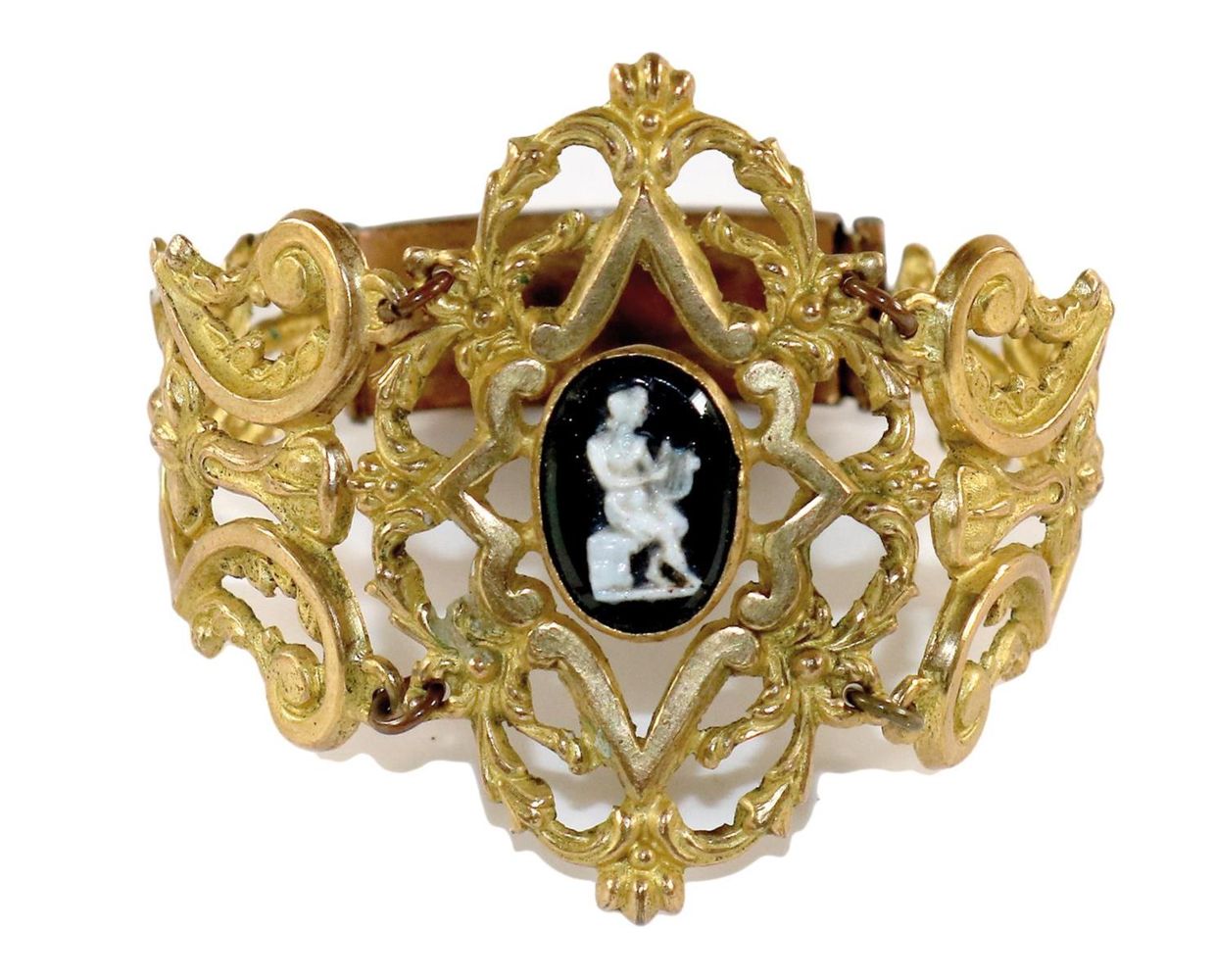 Große Abbildung Nr.1: 129-2298 Antikes Armband: (Schmuck, Armbänder und Armreifen, Gemmen und Kameen)
