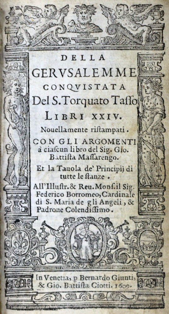 Große Abbildung Nr.1: 129-230 Tasso,T.: (Alte Drucke, Handschriften und Theologie)