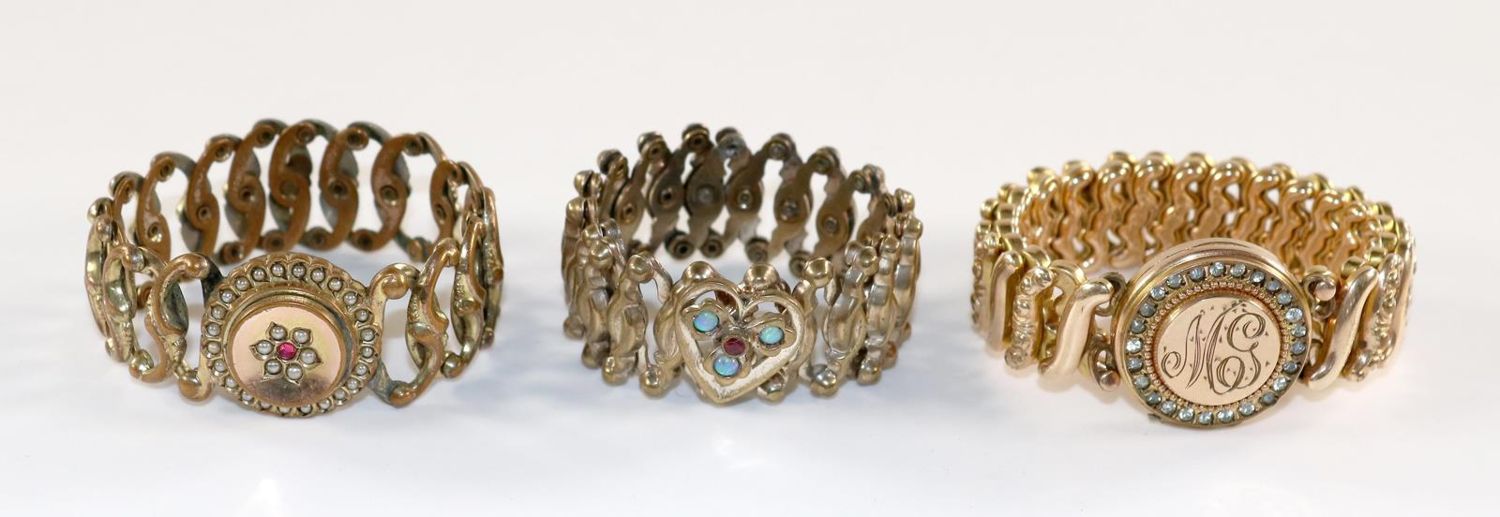 Große Abbildung Nr.1: 129-2303 Pforzheim Sammlung: (Schmuck, Armbänder und Armreifen)