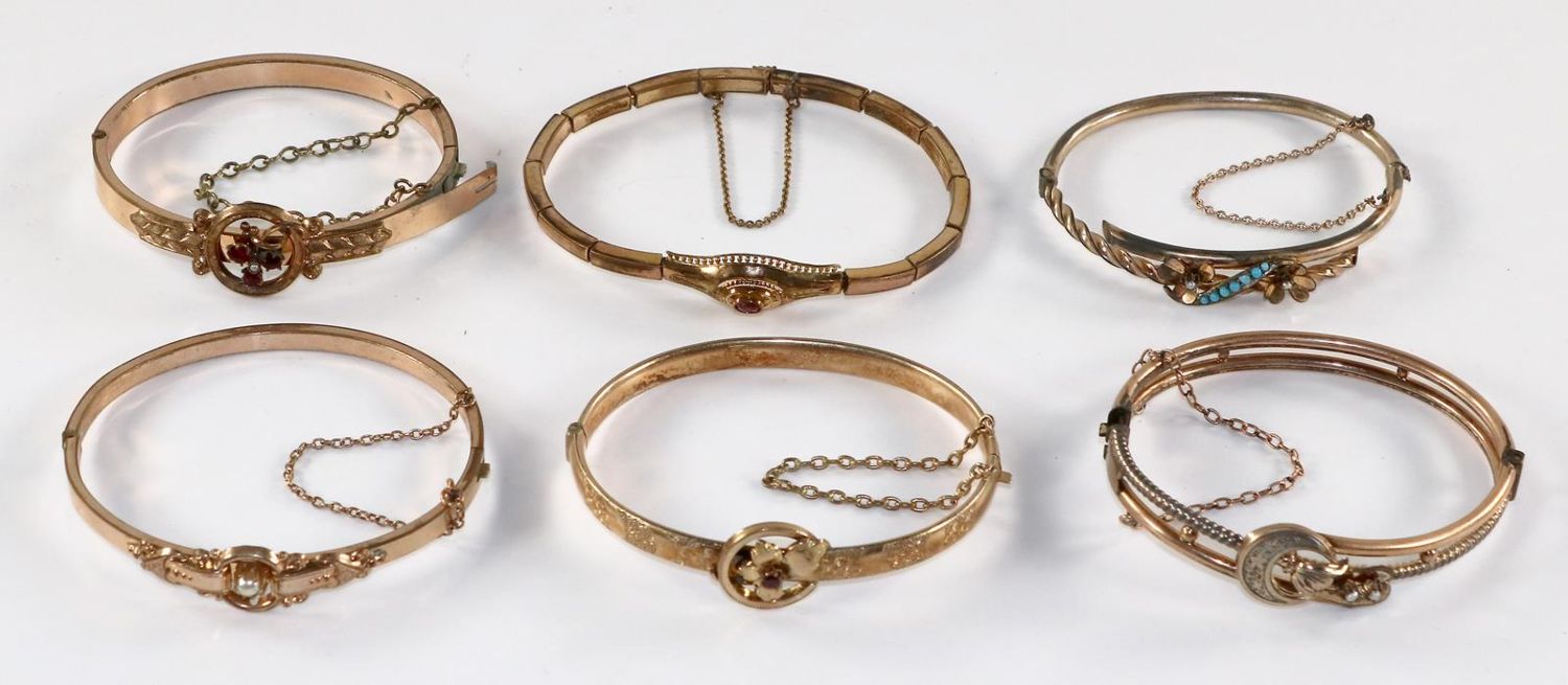 Große Abbildung Nr.2: 129-2304 Pforzheim Sammlung: (Schmuck, Armbänder und Armreifen)