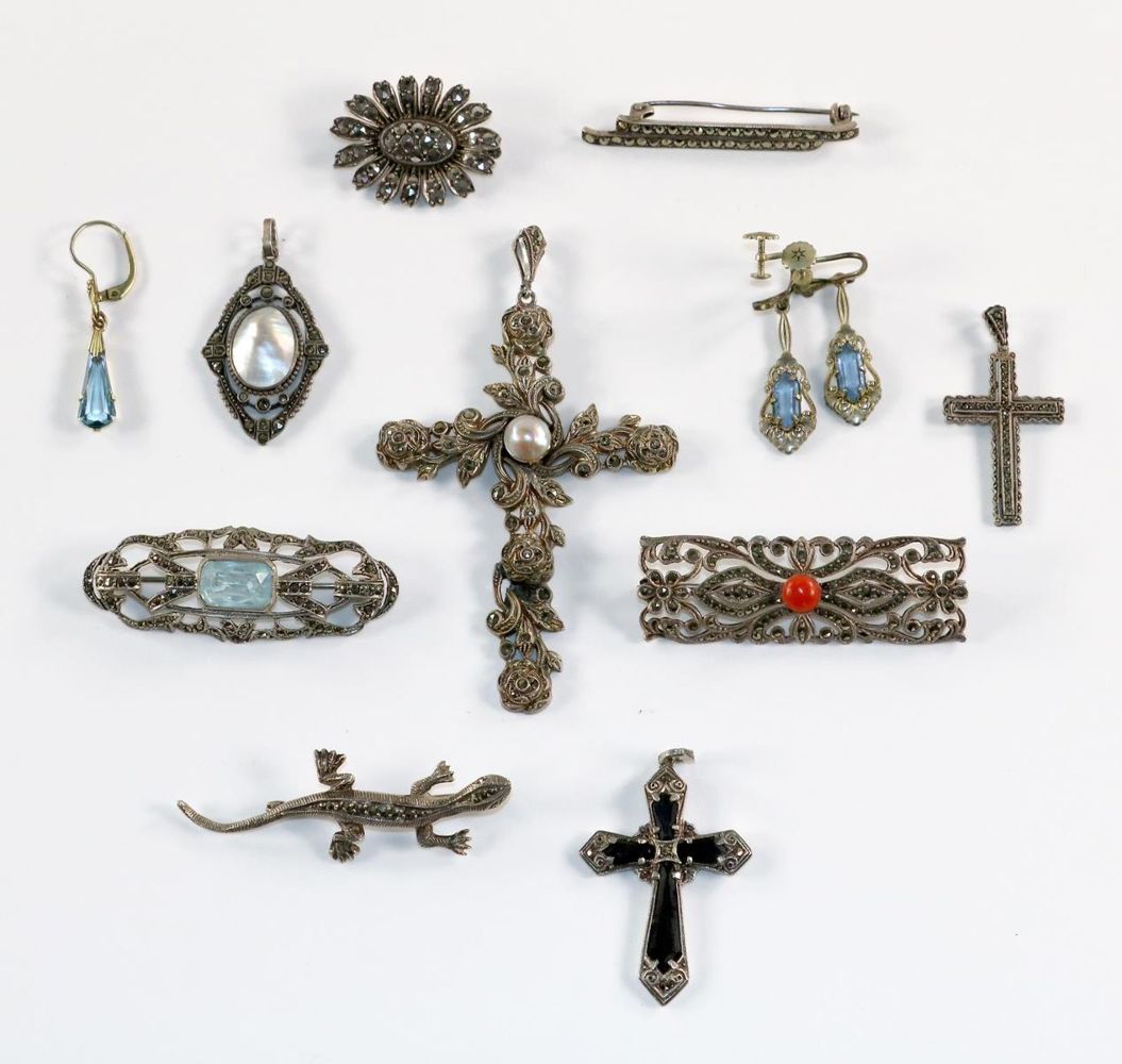 Große Abbildung Nr.1: 129-2307 Art Déco: (Schmuck)