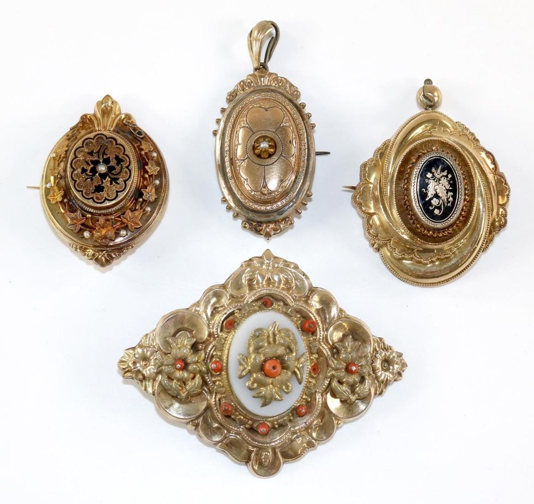 Große Abbildung Nr.1: 129-2309 Biedermeier, Schmucksammlung: (Schmuck)