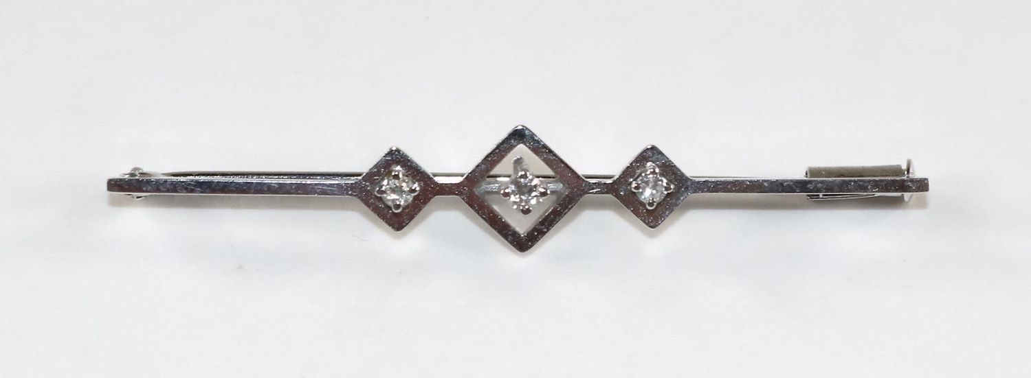 Große Abbildung Nr.1: 129-2320 Brillantnadel: (Schmuck, Broschen)