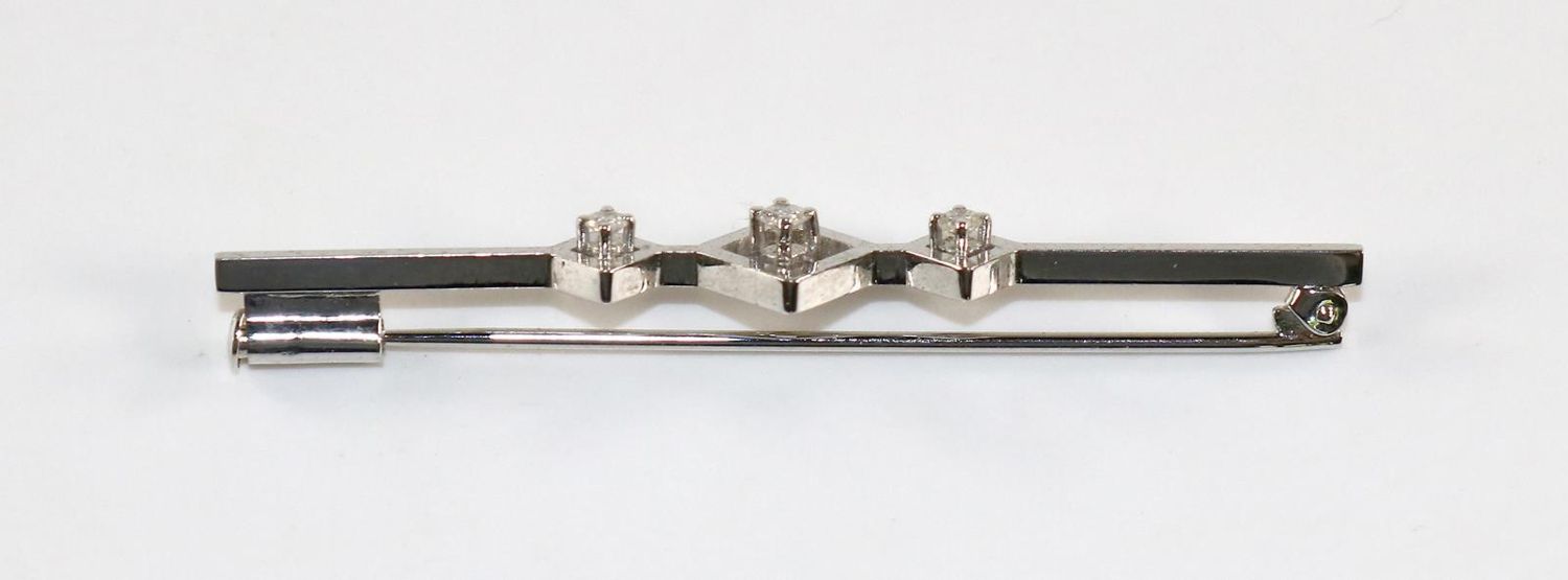Große Abbildung Nr.2: 129-2320 Brillantnadel: (Schmuck, Broschen)