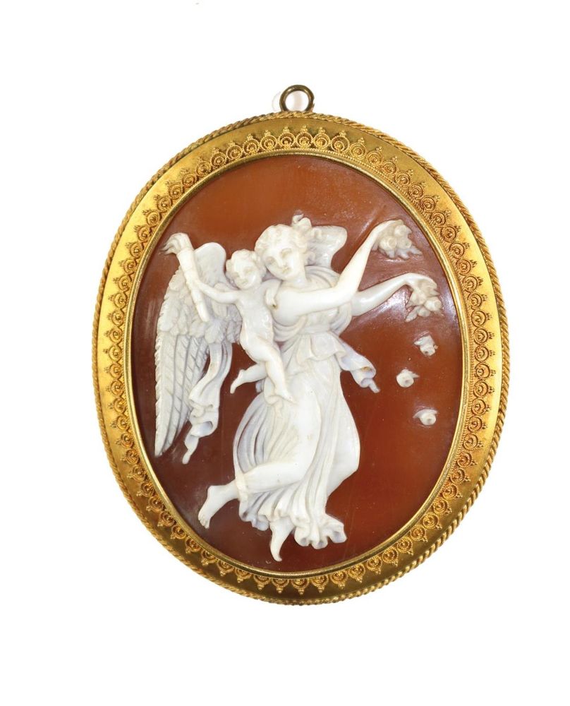 Große Abbildung Nr.1: 129-2356 Aurora: (Schmuck, Broschen, Gemmen und Kameen)