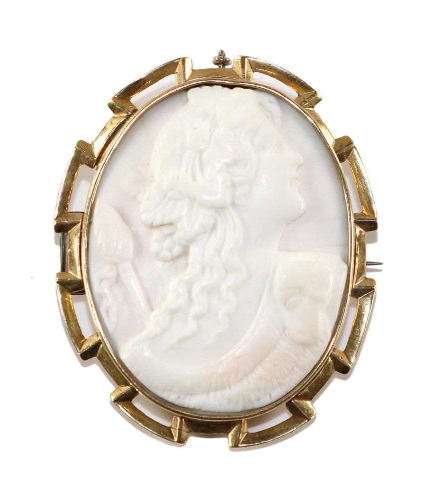 Große Abbildung Nr.1: 129-2397 Dionysos.: (Schmuck, Broschen, Gemmen und Kameen)