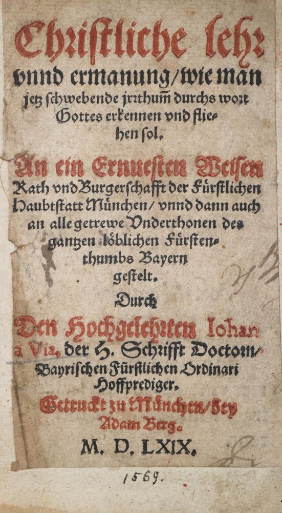 Große Abbildung Nr.1: 129-242 Via,J.: (Alte Drucke, Handschriften und Theologie)