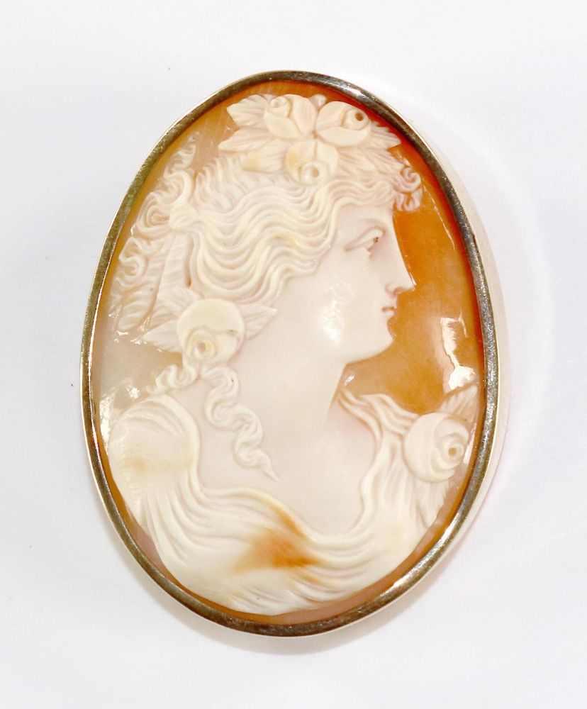 Große Abbildung Nr.1: 129-2432 Flora Göttin des: (Schmuck, Broschen, Gemmen und Kameen)