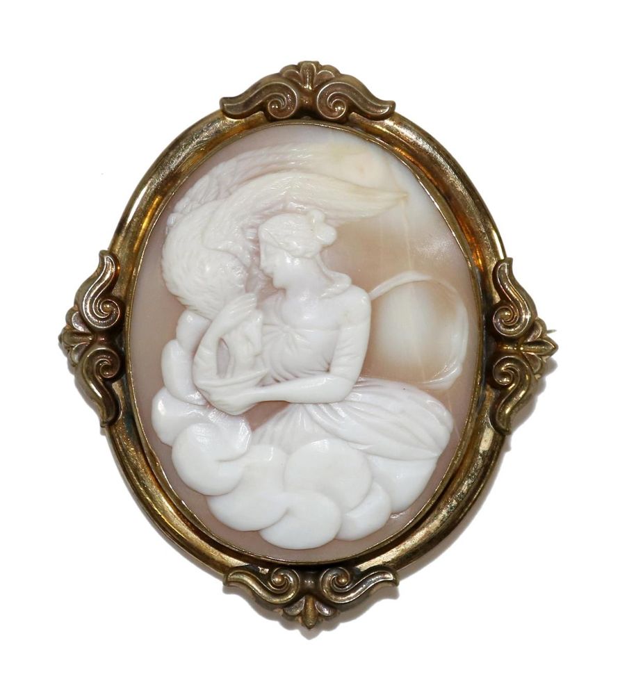 Große Abbildung Nr.1: 129-2460 Hebe den Zeus als: (Schmuck, Broschen, Gemmen und Kameen)