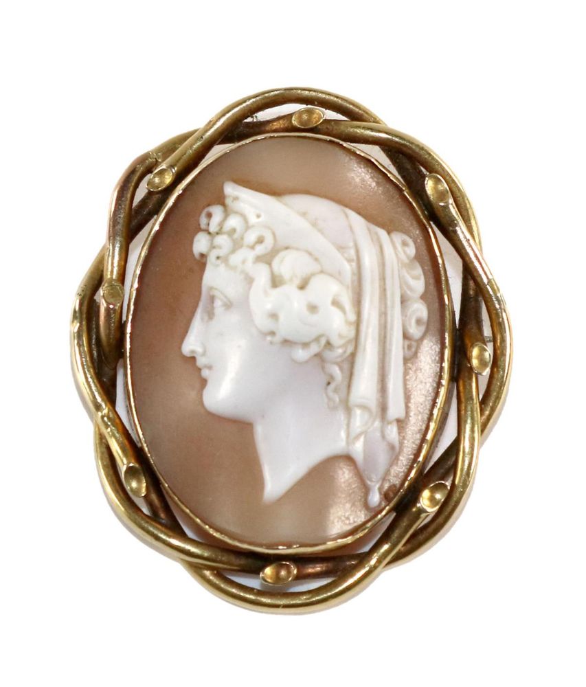 Große Abbildung Nr.1: 129-2468 Hera,: (Schmuck, Broschen, Gemmen und Kameen)
