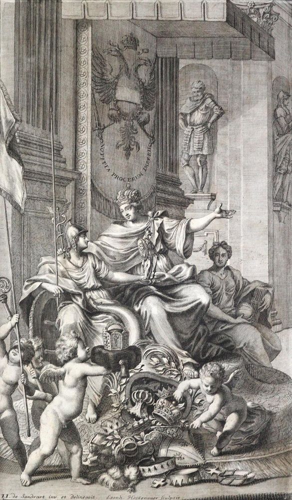 Große Abbildung Nr.2: 129-250 Imhof,J.W.: (Genealogie und Heraldik)